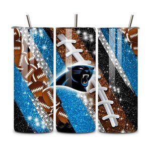Carolina Panthers NFL 20oz Stainless Steel Tumbler